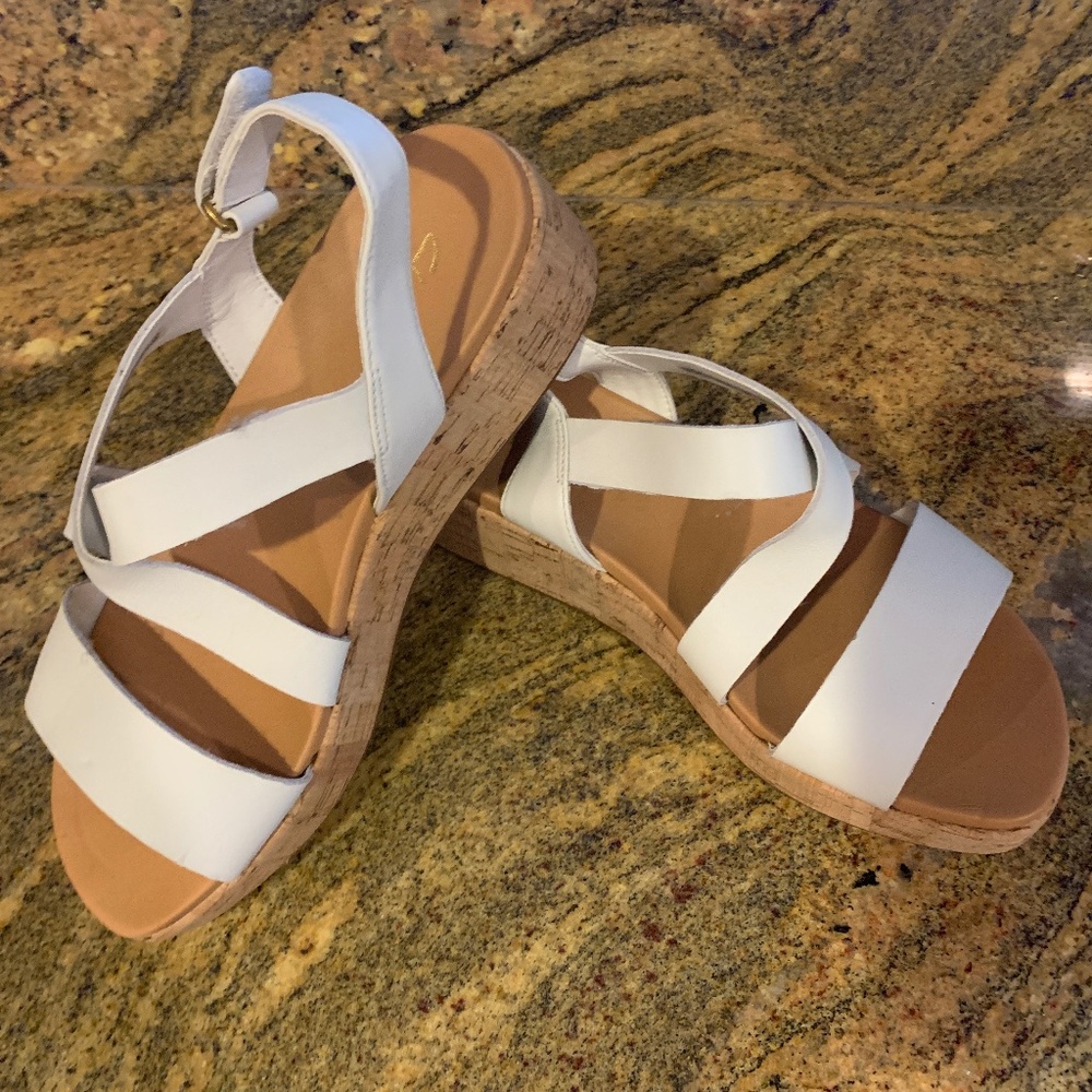 Clarks leather sandals